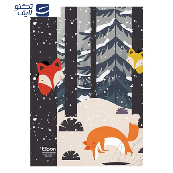 دفتر مشق 60 برگ الیپون کد 2151236 دفتر مشق 60 برگ الیپون کد 2151236