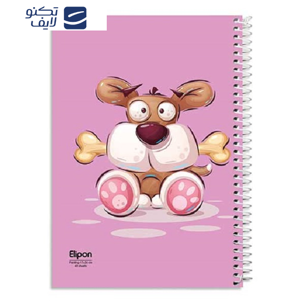 دفتر نقاشی 40 برگ الیپون کد 2891298