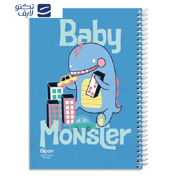 دفتر مشق 80 برگ الیپون کد 2331256 دفتر مشق 80 برگ الیپون کد 2331256