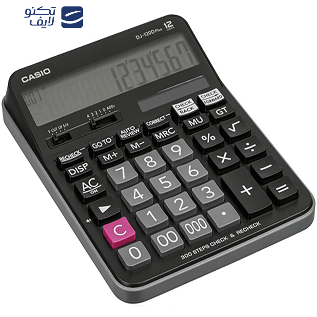 ماشین حساب کاسیو مدل DJ-120D Plus ماشین حساب کاسیو مدل DJ-120D Plus