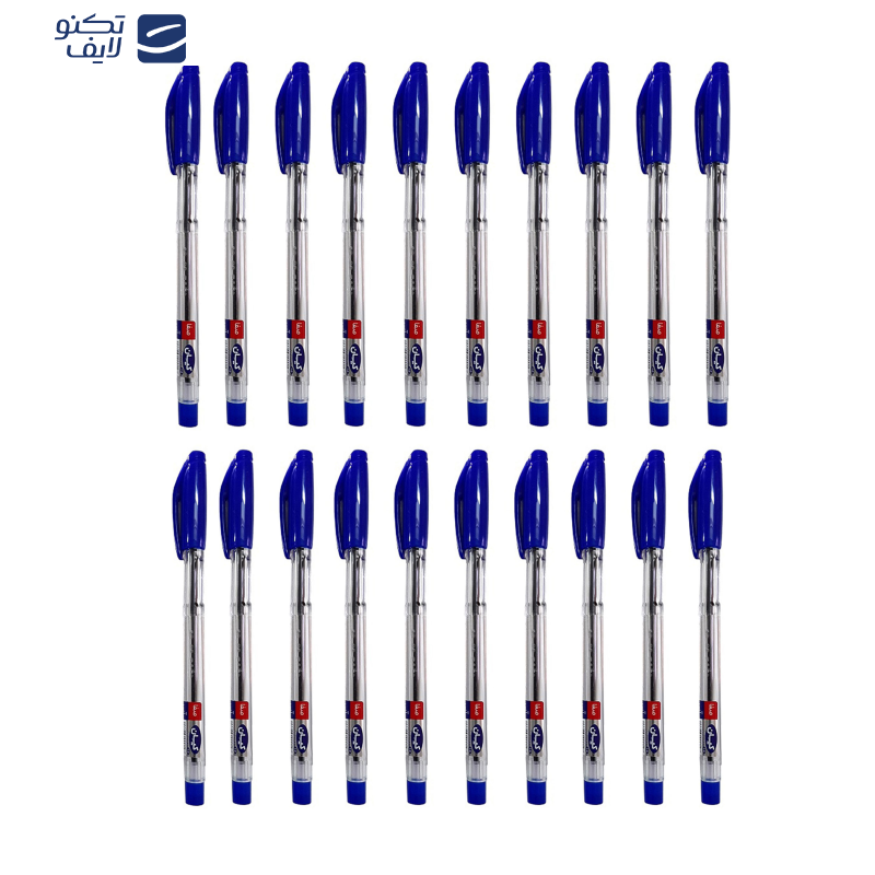 خودکار کیان قطر نوشتاری 0.7 میلی متر بسته 20 عددی خودکار کیان قطر نوشتاری 0.7 میلی متر بسته 20 عددی