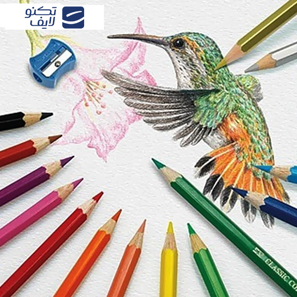 مداد رنگی 48 رنگ فابر-کاستل مدل Classic مداد رنگی 48 رنگ فابر-کاستل مدل Classic