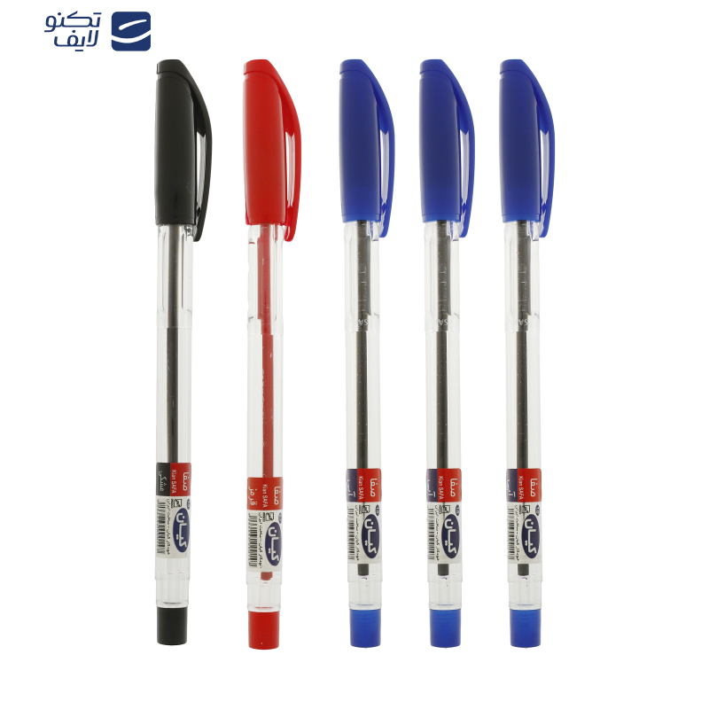 خودکار کیان قطر نوشتاری 1 میلی متر بسته 5 عددی خودکار کیان قطر نوشتاری 1 میلی متر بسته 5 عددی