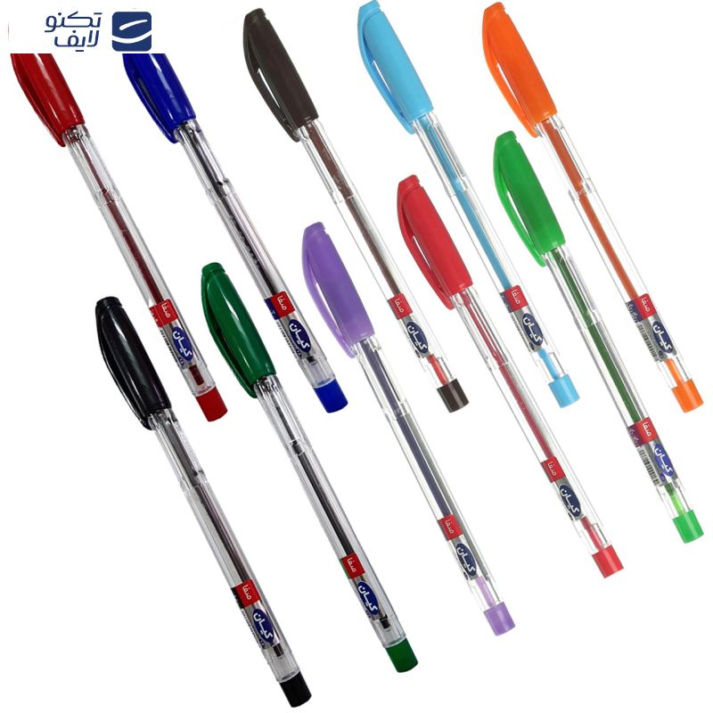 خودکار کیان قطر نوشتاری 1 میلی متر بسته 10 عددی خودکار کیان قطر نوشتاری 1 میلی متر بسته 10 عددی