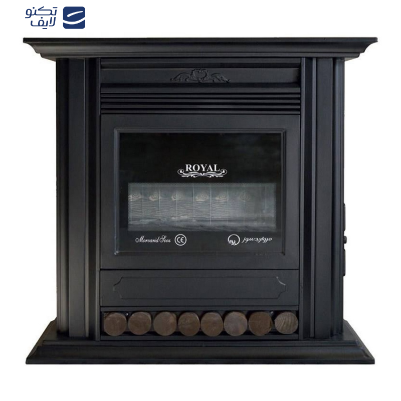 بخاری گازی مروارید سوز طرح شومینه مدل رویال 28000 بخاری گازی مروارید سوز طرح شومینه مدل رویال 28000