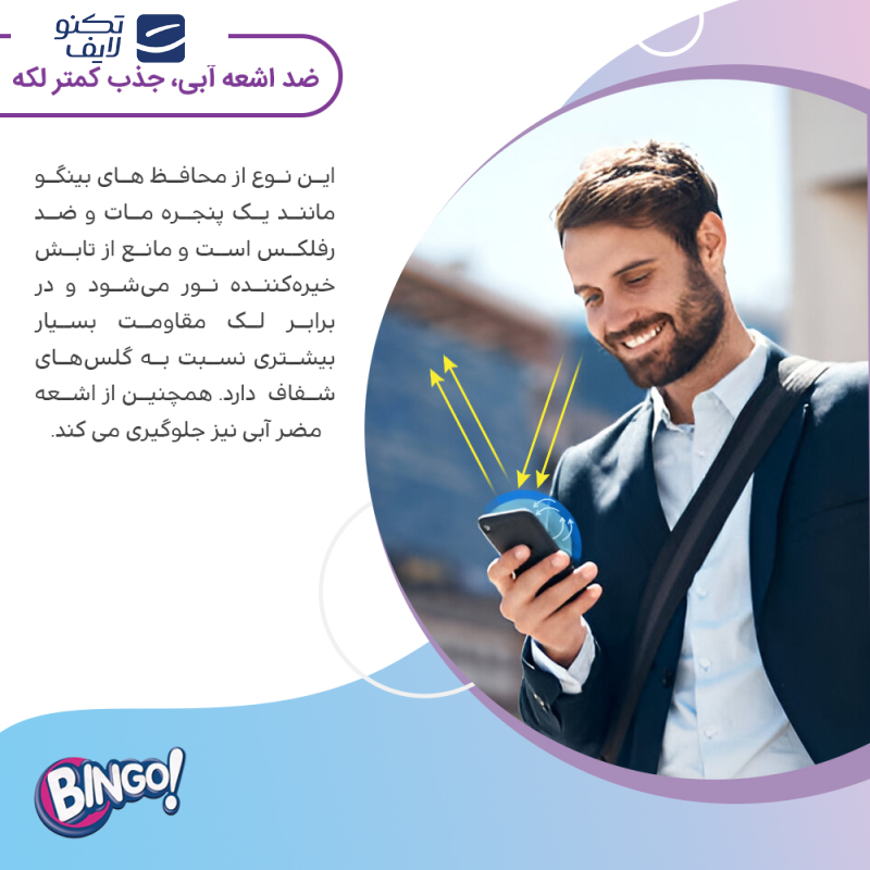 محافظ صفحه نمایش مات ضد اشعه آبی بینگو مدل Tough مناسب برای گوشی موبایل گوگل Pixel 8 محافظ صفحه نمایش مات ضد اشعه آبی بینگو مدل Tough مناسب برای گوشی موبایل گوگل Pixel 8