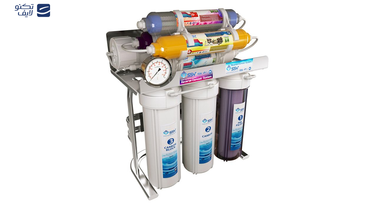 تصفیه کننده آب خانگی اس اس وی مدل SuperSpring X800 تصفیه کننده آب خانگی اس اس وی مدل SuperSpring X800