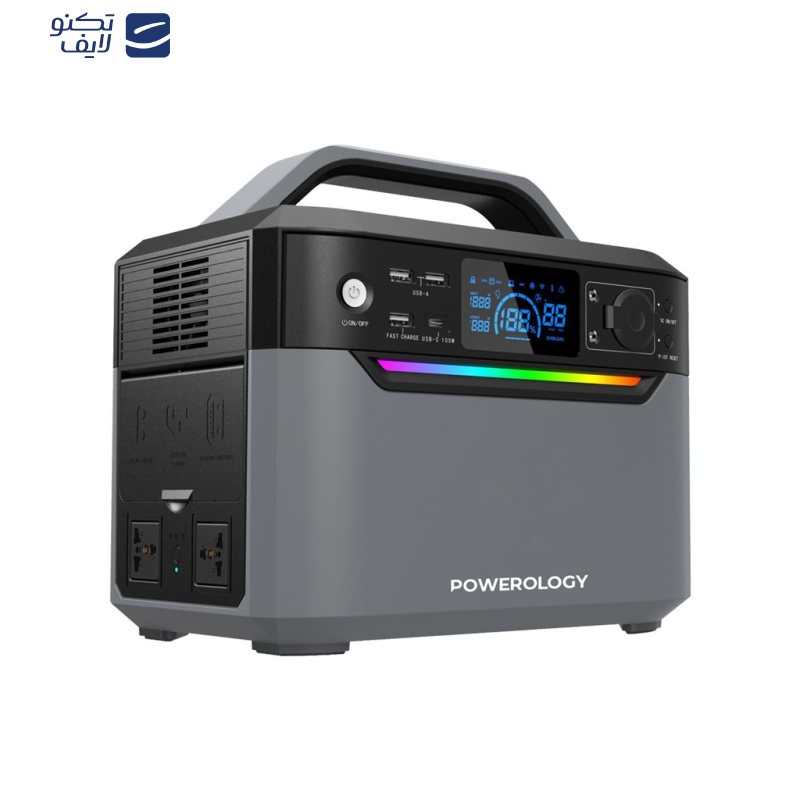 پاوربانک پاورولوجی مدل PPBCHA39 ظرفیت 120000 میلیآمپر ساعت پاوربانک پاورولوجی مدل PPBCHA39 ظرفیت 120000 میلیآمپر ساعت