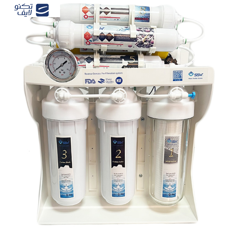 دستگاه تصفیه کننده آب اس اس وی مدل UltraPro  X1055 N + 3F به همراه فیلتر