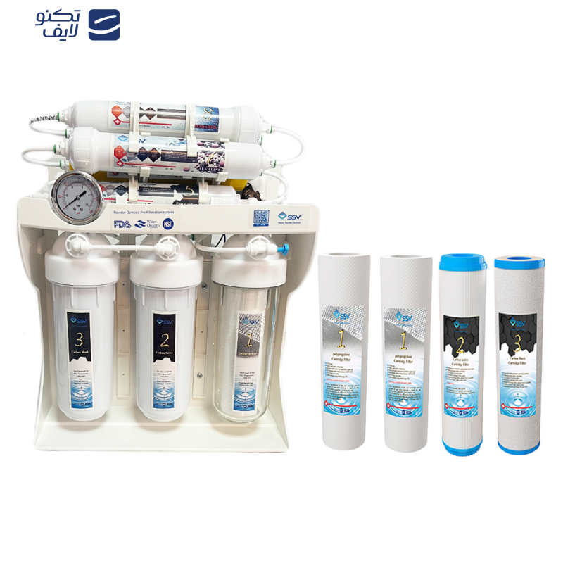 دستگاه تصفیه کننده آب اس اس وی مدل UltraPro  X1055 N + 4F به همراه فیلتر