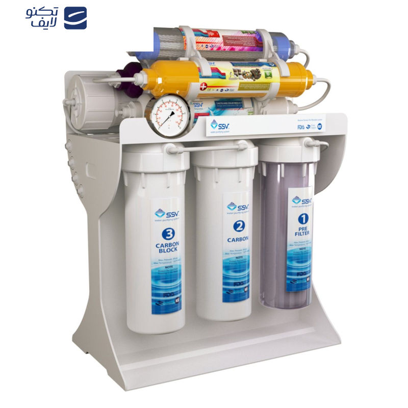 دستگاه تصفیه کننده آب خانگی اس اس وی مدل UltraPro X800 به همراه فیلتر بسته 4 عددی دستگاه تصفیه کننده آب خانگی اس اس وی مدل UltraPro X800 به همراه فیلتر بسته 4 عددی
