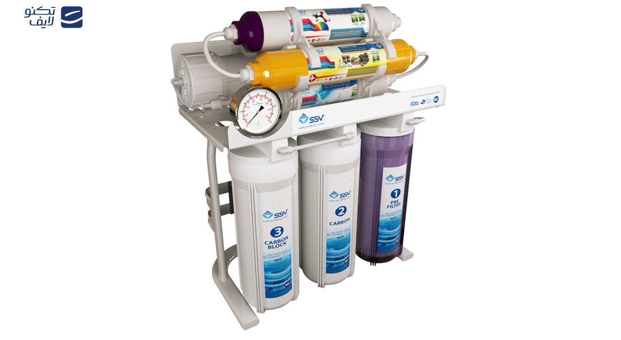 دستگاه تصفیه کننده آب خانگی اس اس وی مدل MaxTec X700 به همراه فیلتر بسته 4 عددی دستگاه تصفیه کننده آب خانگی اس اس وی مدل MaxTec X700 به همراه فیلتر بسته 4 عددی