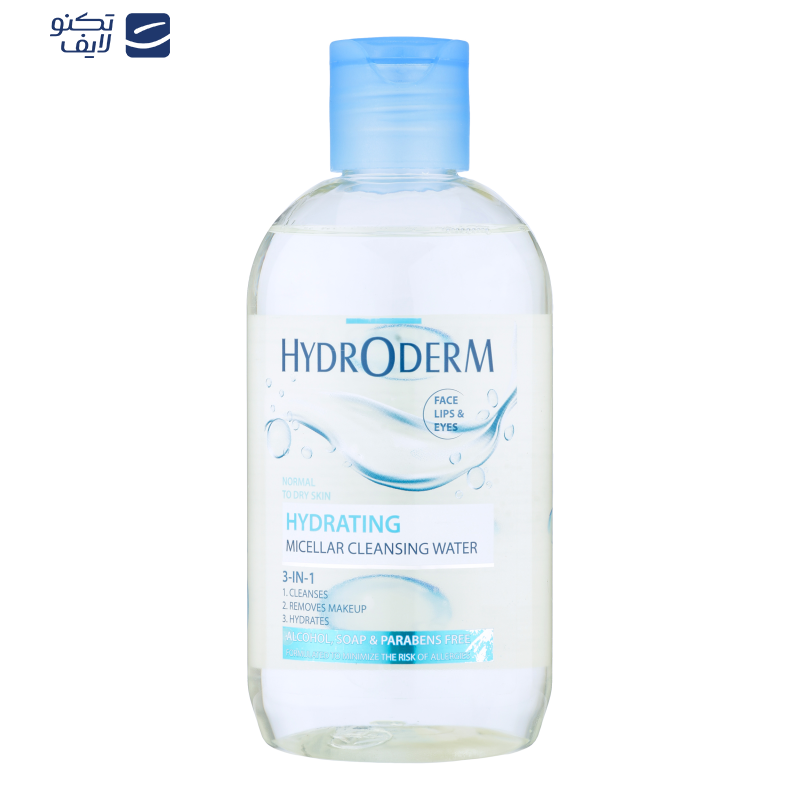 محلول پاک کننده آرایش صورت هیدرودرم مدل آلوئه ورا مناسب پوست های خشک حجم 250 میلی لیتر محلول پاک کننده آرایش صورت هیدرودرم مدل آلوئه ورا مناسب پوست های خشک حجم 250 میلی لیتر