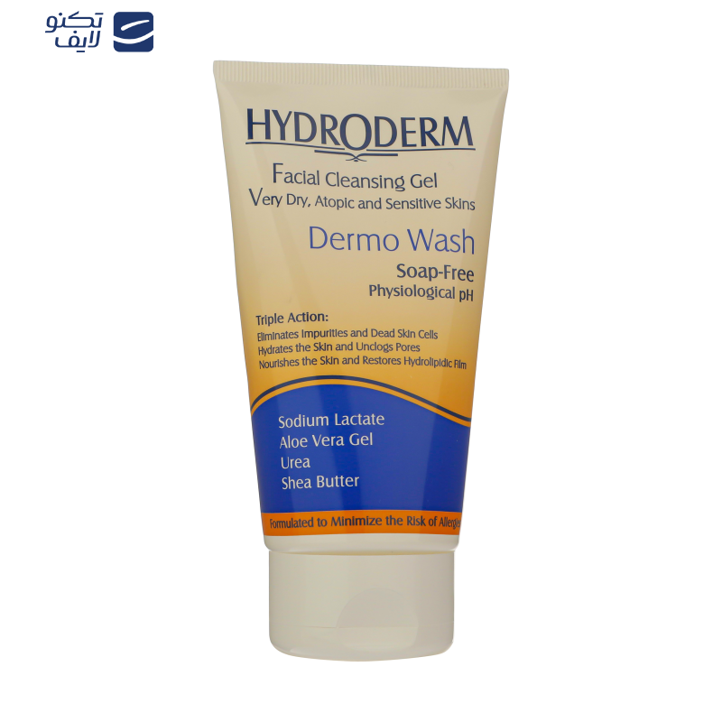 ژل شستوشوی صورت هیدرودرم مدل Very Dry Skin وزن 150 گرم ژل شستوشوی صورت هیدرودرم مدل Very Dry Skin وزن 150 گرم
