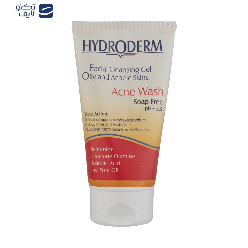 ژل شستوشوی صورت هیدرودرم مدل Oily Skin وزن 150 گرم ژل شستوشوی صورت هیدرودرم مدل Oily Skin وزن 150 گرم