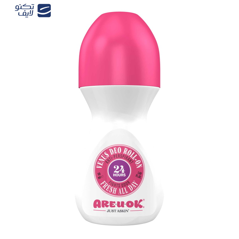رول ضد تعریق آر یو اوکی مدل Venus deo roll-on حجم 50 میلی لیتر رول ضد تعریق آر یو اوکی مدل Venus deo roll-on حجم 50 میلی لیتر