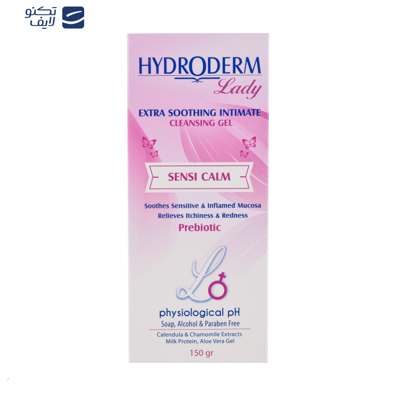 ژل بهداشتی بانوان هیدرودرم مدل Sensi Calm مقدار 150 گرم ژل بهداشتی بانوان هیدرودرم مدل Sensi Calm مقدار 150 گرم