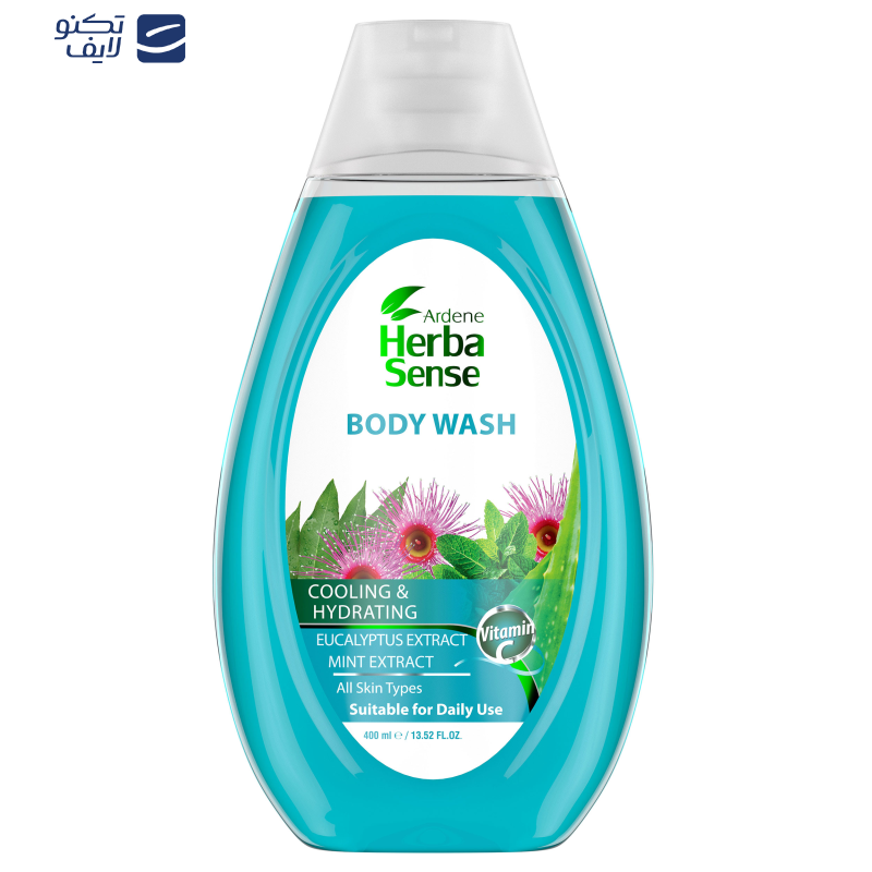 شامپو بدن آردن هرباسنس مدل Cooling And Hydrating مناسب انواع پوست حجم 400 میلی لیتر شامپو بدن آردن هرباسنس مدل Cooling And Hydrating مناسب انواع پوست حجم 400 میلی لیتر