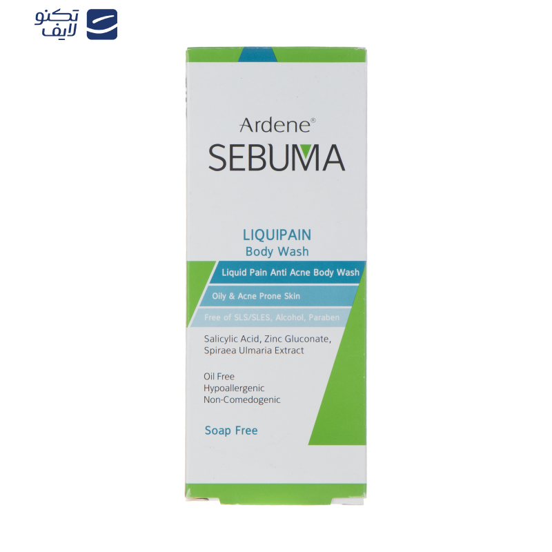 مایع شوینده غیر صابونی بدن آردن سبوما مدل Liquipain مناسب پوست های چرب حجم 250 میلی لیتر مایع شوینده غیر صابونی بدن آردن سبوما مدل Liquipain مناسب پوست های چرب حجم 250 میلی لیتر