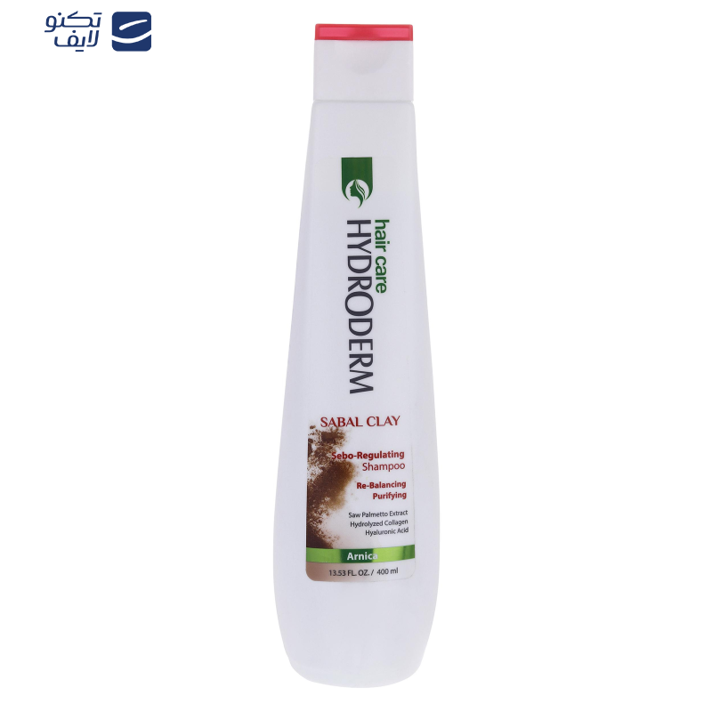 شامپو کنترل کننده چربی مو و پوست سر هیدرودرم مدل Sabal Clay مناسب موهای چرب حجم 400 میلی لیتر شامپو کنترل کننده چربی مو و پوست سر هیدرودرم مدل Sabal Clay مناسب موهای چرب حجم 400 میلی لیتر