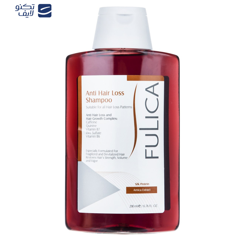شامپو تقویتکننده و ضد ریزش مو فولیکا حجم 200 میلیلیتر شامپو تقویتکننده و ضد ریزش مو فولیکا حجم 200 میلیلیتر