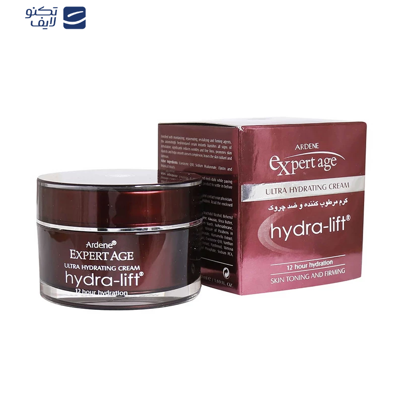 کرم مرطوبکننده و ضدچروک آردن اکسپرت ایج مدل Hydra-lift حجم 50 میلیلیتر کرم مرطوبکننده و ضدچروک آردن اکسپرت ایج مدل Hydra-lift حجم 50 میلیلیتر