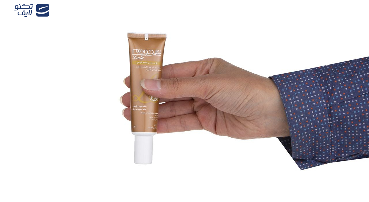کرم روشن کننده هیدرودرم سری Lady وزن 30 گرم کرم روشن کننده هیدرودرم سری Lady وزن 30 گرم