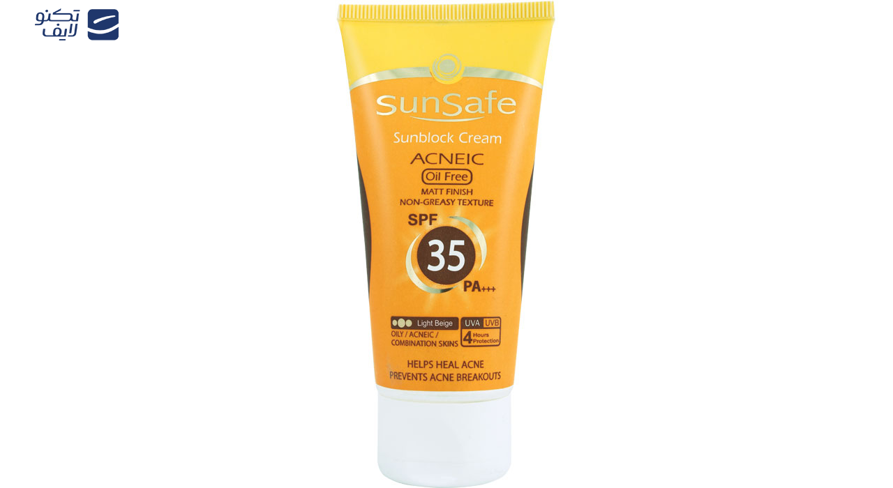 کرم ضد آفتاب رنگی سان سیف SPF 35 مدل 01 مناسب برای پوست چرب وزن 50 گرم کرم ضد آفتاب رنگی سان سیف SPF 35 مدل 01 مناسب برای پوست چرب وزن 50 گرم