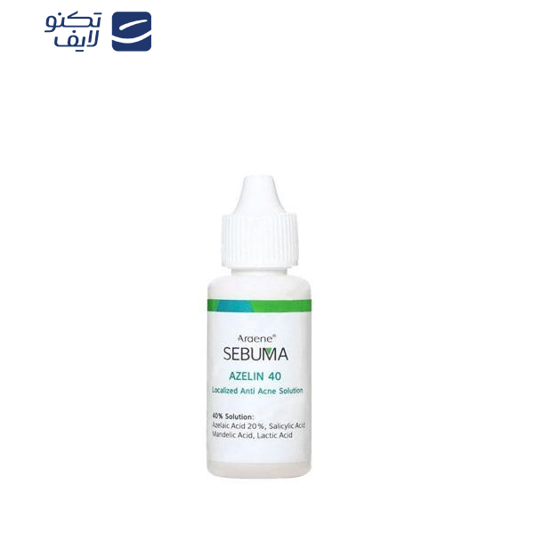 محلول ضد جوش آردن سبوما  مدل azelin حجم 30 میلی لیتر محلول ضد جوش آردن سبوما  مدل azelin حجم 30 میلی لیتر