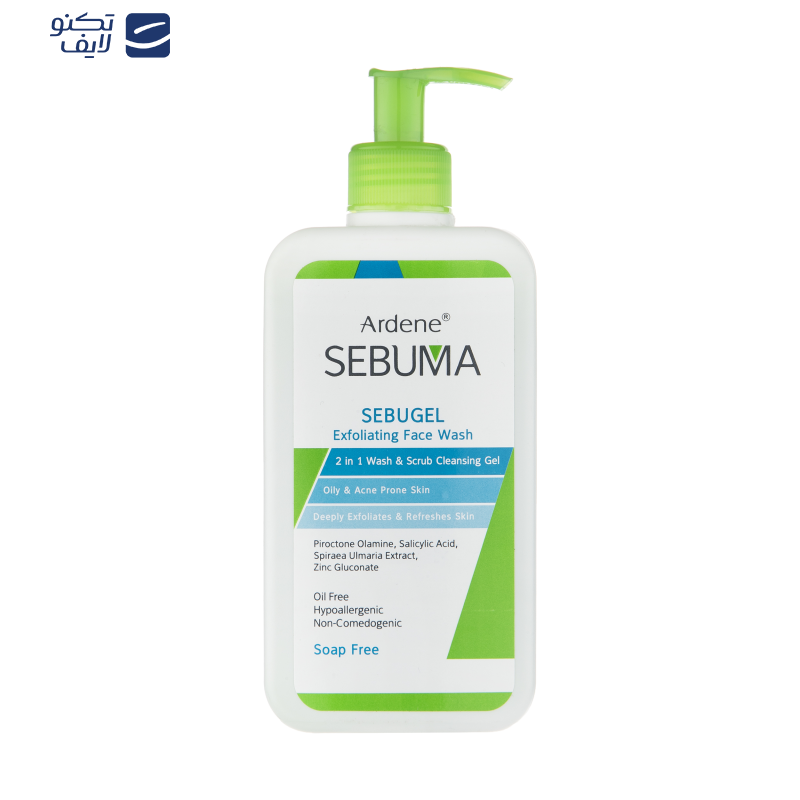 ژل لایه بردار آردن سبوما مدل SEBUGEL حجم 350 میلی لیتر ژل لایه بردار آردن سبوما مدل SEBUGEL حجم 350 میلی لیتر