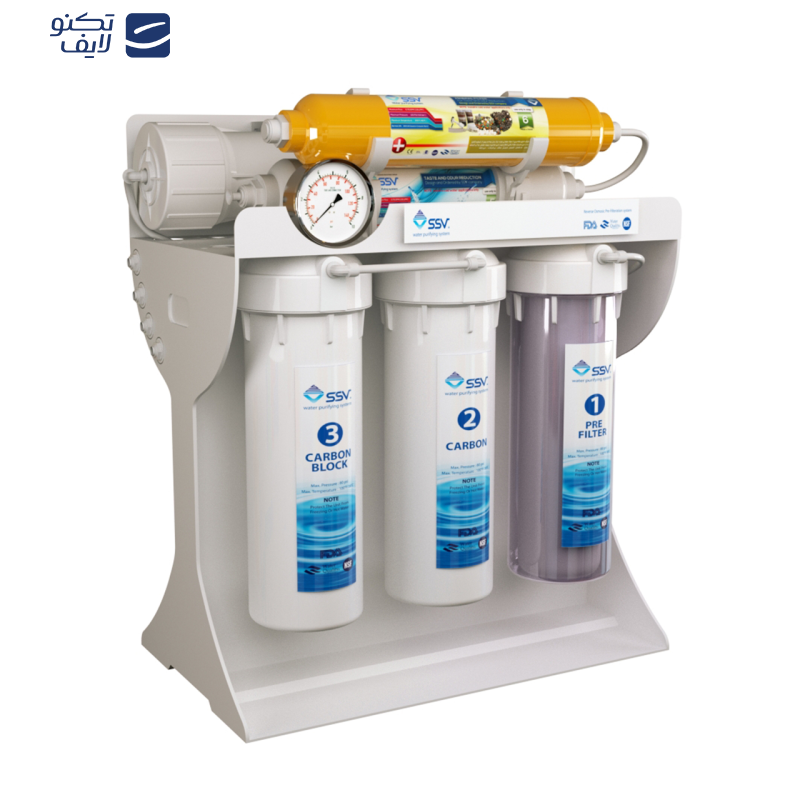 دستگاه تصفیه کننده آب اس اس وی مدل UltraPro X600 به همراه فیلتر بسته 3 عددی دستگاه تصفیه کننده آب اس اس وی مدل UltraPro X600 به همراه فیلتر بسته 3 عددی