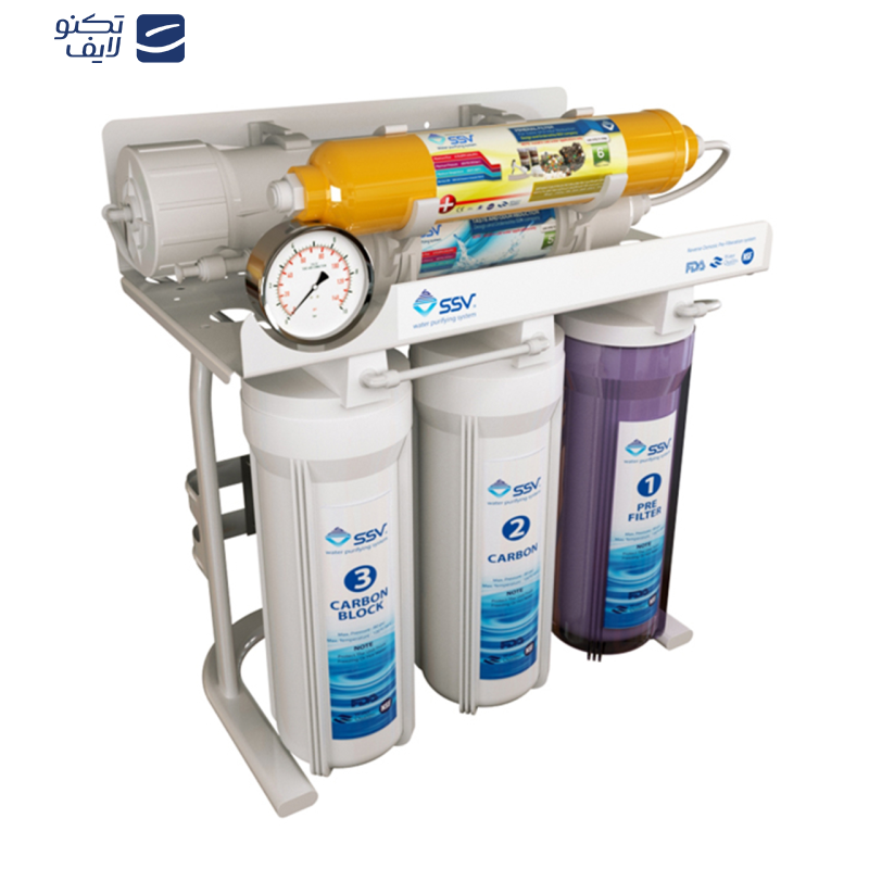 دستگاه تصفیه کننده آب اس اس وی مدل MaxTec X600 به همراه فیلتر بسته 3 عددی دستگاه تصفیه کننده آب اس اس وی مدل MaxTec X600 به همراه فیلتر بسته 3 عددی