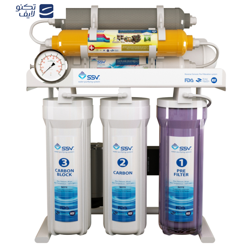 دستگاه تصفیه کننده آب اس اس وی مدل MaxTec X830 به همراه فیلتر بسته 4 عددی دستگاه تصفیه کننده آب اس اس وی مدل MaxTec X830 به همراه فیلتر بسته 4 عددی