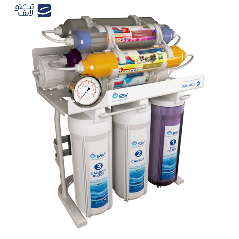 دستگاه تصفیه کننده آب اس اس وی مدل MaxTec X900 به همراه فیلتر بسته 4 عددی دستگاه تصفیه کننده آب اس اس وی مدل MaxTec X900 به همراه فیلتر بسته 4 عددی