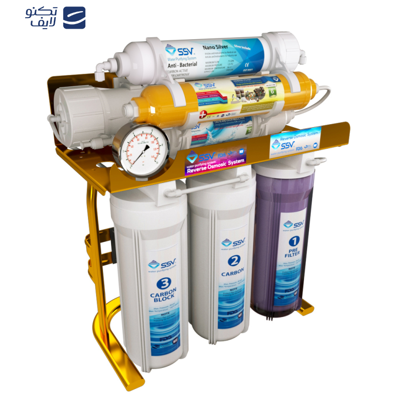 دستگاه تصفیه کننده آب اس اس وی مدل MaxGold X840