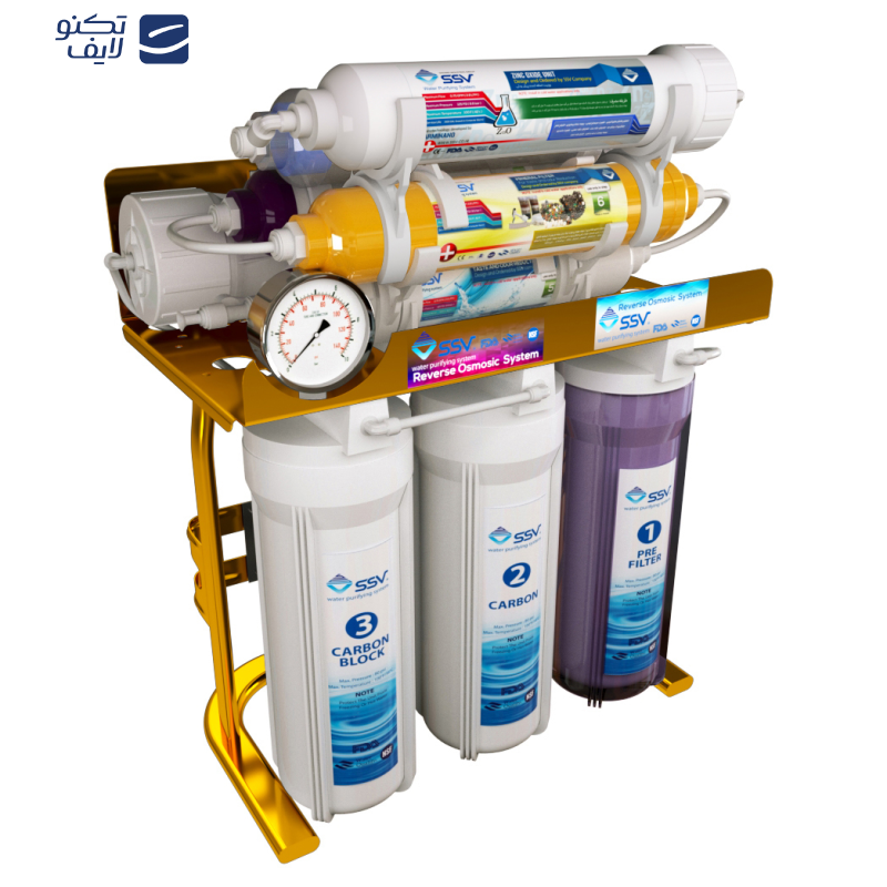 دستگاه تصفیه کننده آب اس اس وی مدل MaxGold X950 دستگاه تصفیه کننده آب اس اس وی مدل MaxGold X950
