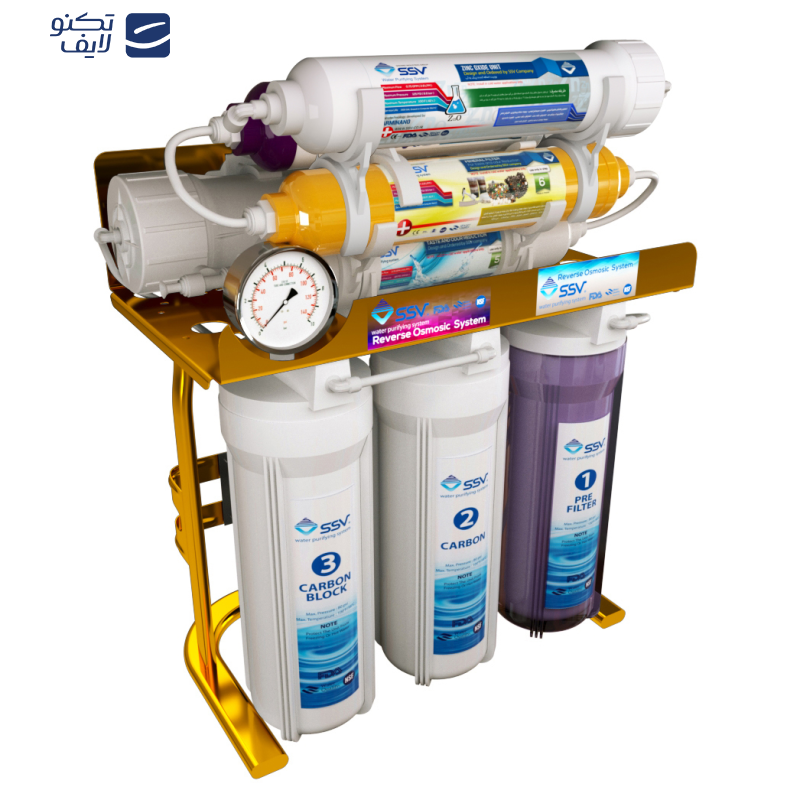 دستگاه تصفیه کننده آب اس اس وی مدل MaxGold X960 دستگاه تصفیه کننده آب اس اس وی مدل MaxGold X960