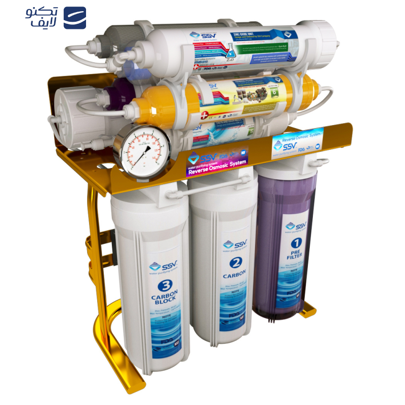 تصفیه کننده آب اس اس وی مدل MaxGold X1050 تصفیه کننده آب اس اس وی مدل MaxGold X1050