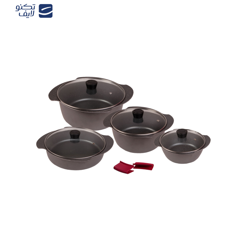 سرویس پخت و پز 10 پارچه تکنو مدل پروانه سرویس پخت و پز 10 پارچه تکنو مدل پروانه