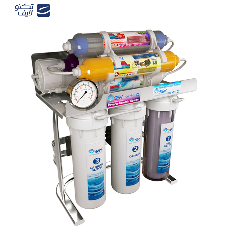 دستگاه تصفیه کننده آب اس اس وی مدل UltraSpring 2W X800 به همراه شیر تصفیه آب دستگاه تصفیه کننده آب اس اس وی مدل UltraSpring 2W X800 به همراه شیر تصفیه آب