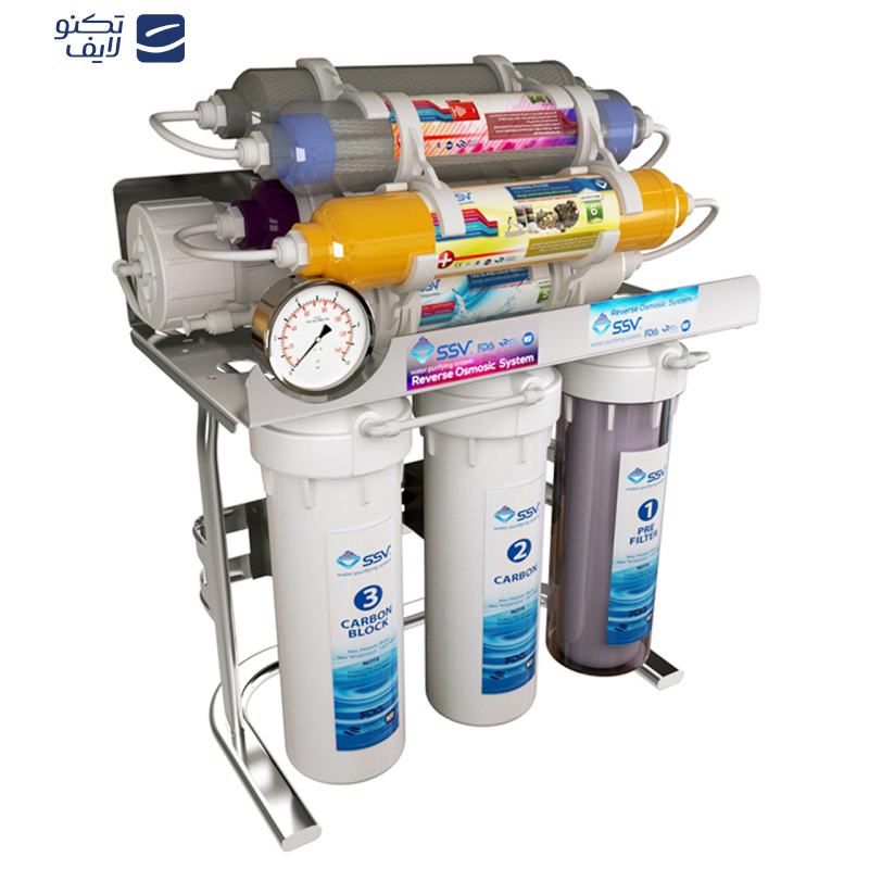 دستگاه تصفیه آب اس اس وی مدل UltraSpring 2W X900 به همراه شیر تصفیه آب دستگاه تصفیه آب اس اس وی مدل UltraSpring 2W X900 به همراه شیر تصفیه آب