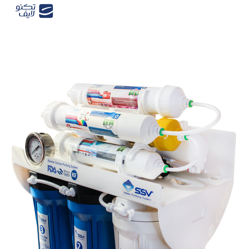 دستگاه تصفیه آب اس اس وی مدل BlueStar 2w X800 به همراه شیر 2 کاره و فیلتر  بسته 3 عددی دستگاه تصفیه آب اس اس وی مدل BlueStar 2w X800 به همراه شیر 2 کاره و فیلتر  بسته 3 عددی