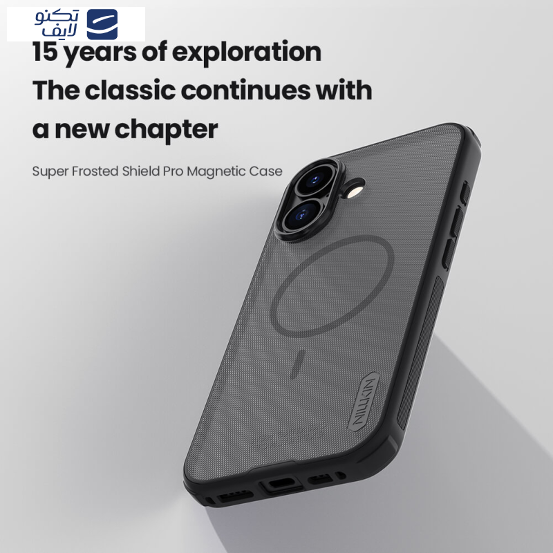 کاور نیلکین مدل Super Frosted Shield Pro Magnetic MagSafe مناسب برای گوشی موبایل اپل iPhone 17   کاور نیلکین مدل Super Frosted Shield Pro Magnetic MagSafe مناسب برای گوشی موبایل اپل iPhone 17