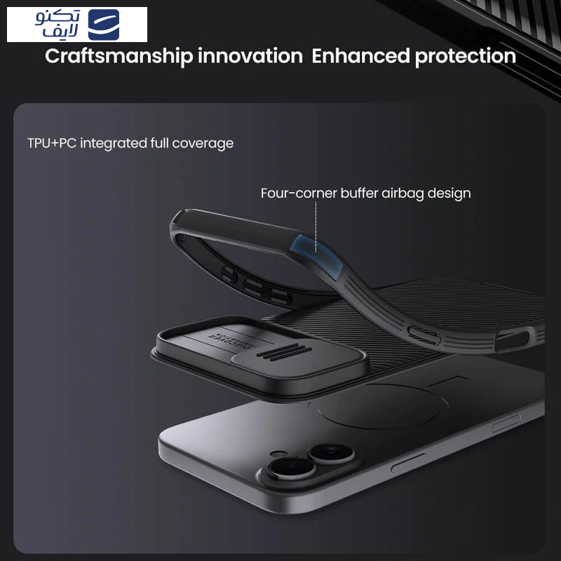 کاور نیلکین مدل Camshield Pro مناسب برای گوشی موبایل اپل iPhone 17 کاور نیلکین مدل Camshield Pro مناسب برای گوشی موبایل اپل iPhone 17