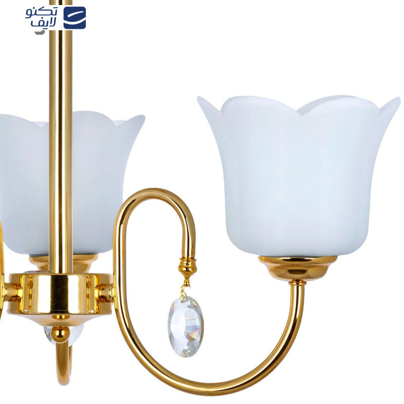 لوستر چشمه نور 3 شعله کد A856/3-O  