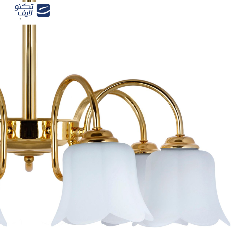 لوستر 7 شعله چشمه نور کد 809.7 لوستر 7 شعله چشمه نور کد 809.7