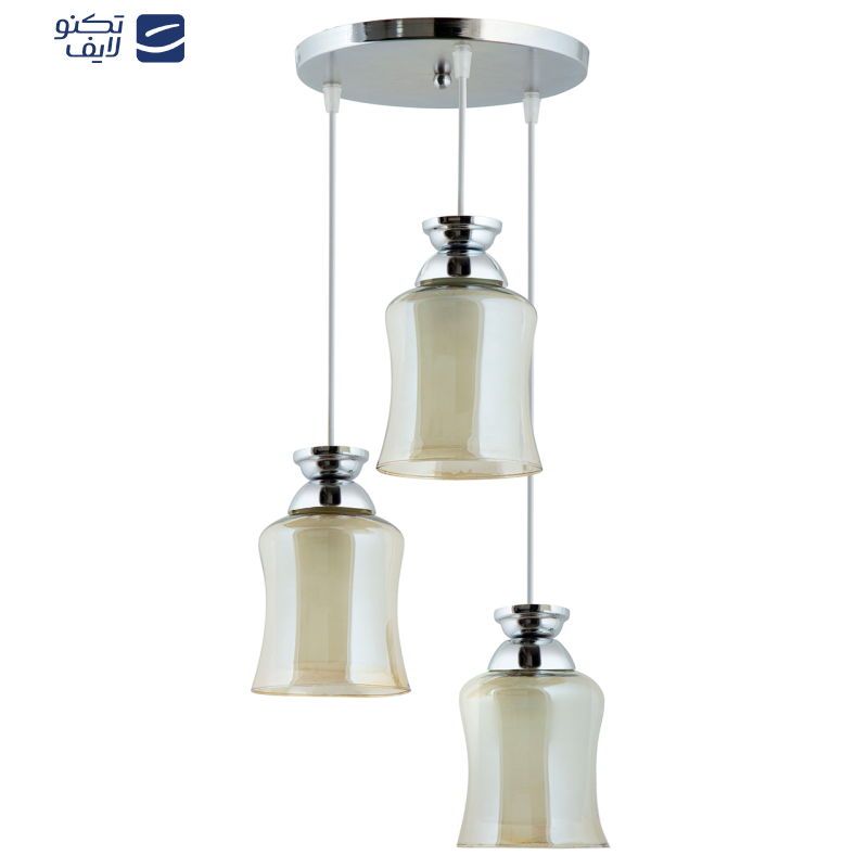 چراغ آویز چشمه نور کد A1279/3H چراغ آویز چشمه نور کد A1279/3H