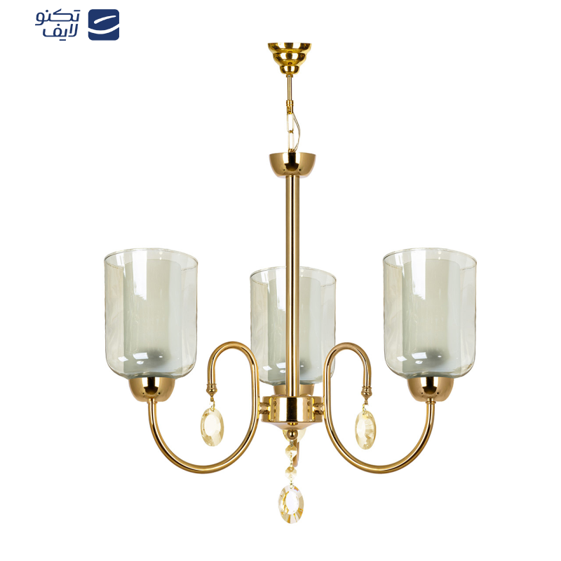 لوستر آویز سه شعله چشمه نور کد AB812/3 لوستر آویز سه شعله چشمه نور کد AB812/3