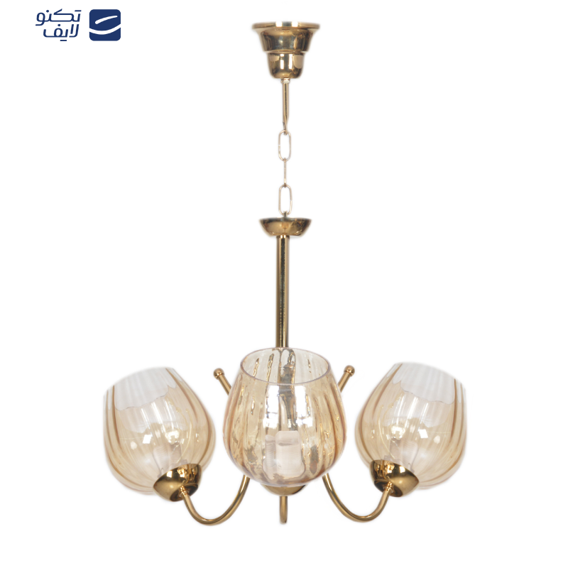 لوستر سه شعله چشمه نور کد AB805/3