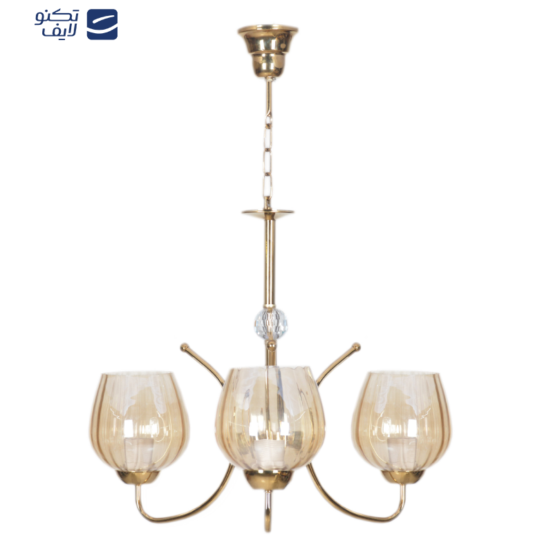 لوستر سه شعله چشمه نور کد AB806/3